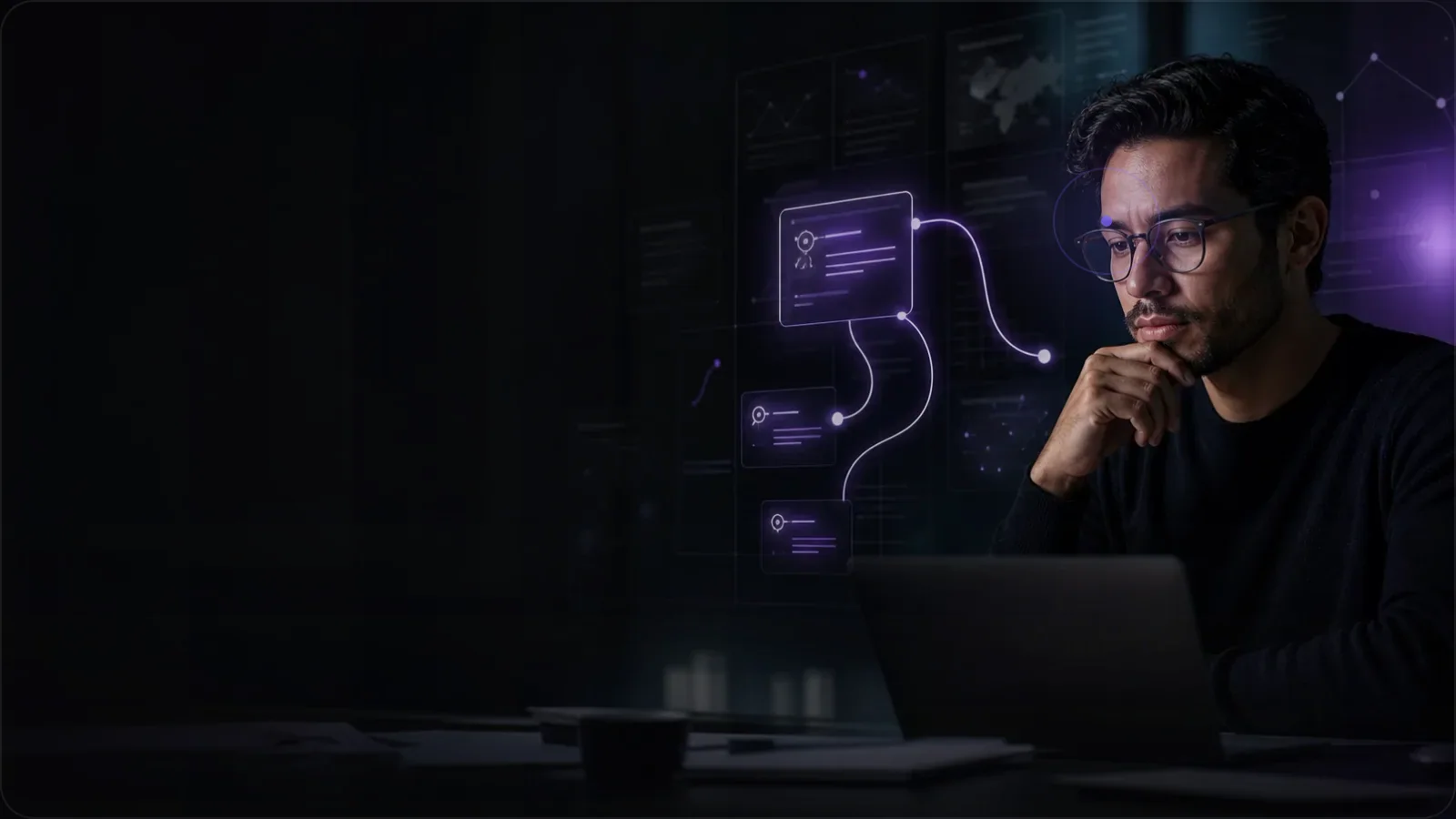 Capa editorial do artigo Estado do AI Search em 2026: AEO, AIO e GEO na prática